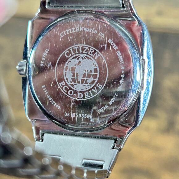 Citizen Eco-Drive Diamond Dial Watch Stainless Gray BM6010-55G - Picture 11 of 15